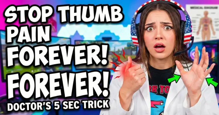 Why Gamer’s Thumb Pain Happens—and How Targeted Stretches Stop It