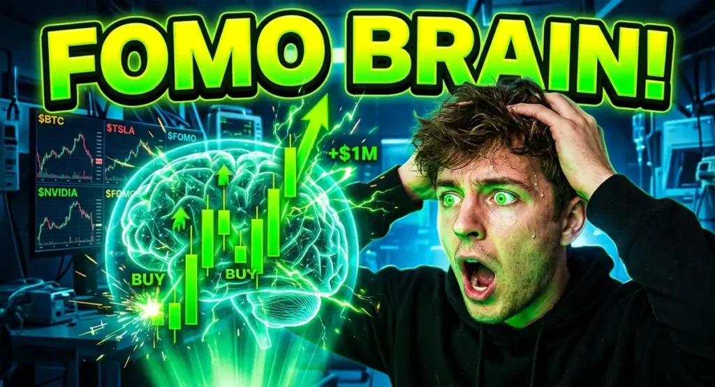 FOMO trading psychology cycle from cue to regret